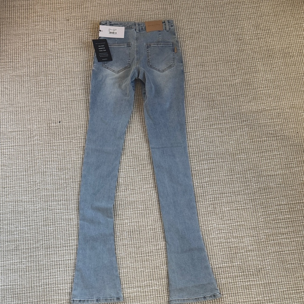 Retrofete Light Blue Wide Leg Jeans